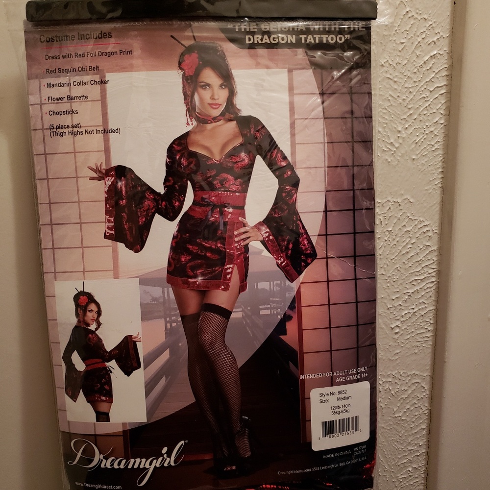 Dream girl Dragon Tattoo costume